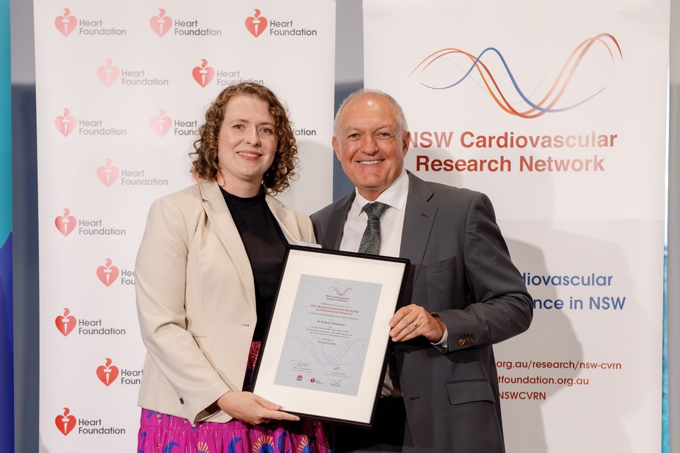 Dr Niamh Chapman recognised with Ministerial Award